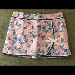 Lilly Pulitzer rare bee pattern skorts